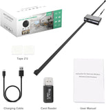 "Make It Yourself" Covert Camera with invisible night vision (Dual Band WIFI 2.4GHz & 5GHz)