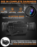 NIGHT VISION IR DIGITAL MONOCULAR with 8x Magnification