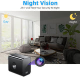 WIFI Charger Camera with Night Vision & Human Detection (2.4 Ghz & 5 Ghz)