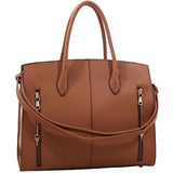 Jane Concealed Carry Lock and Key Satchel with Matching Wallet