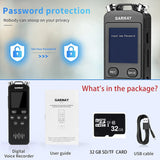 3300+ Hour Recorder with 32 Hour Battery