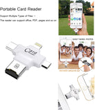 4-In-One Multi-Function Memory Card Reader