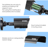 4 Camera Imitation Bullet Wireless Security System (Indoor / Outdoor)