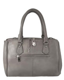 Leather Concealment Tote with Tassel