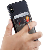 Cell Phone RFID Wallet & Stand (with keychain holder ring/stand)