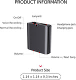 16GB Mini Voice Recorder with 30 day Standby Battery