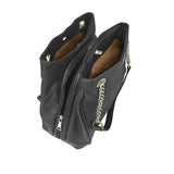 Chain Link Handle Concealment Tote - BLACK ONLY