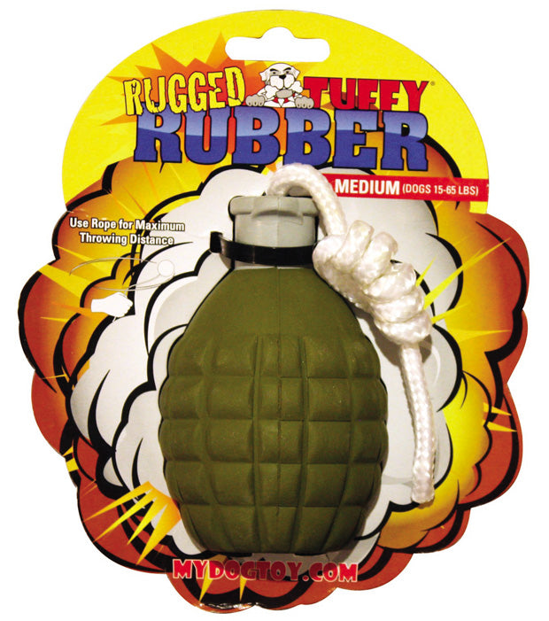 Grenade - Rugged Rubber Dog Toy