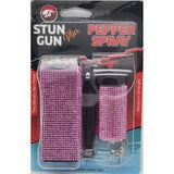 Bling Stun Gun and Pepper Spray Combo Pack