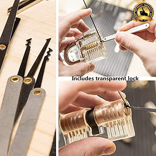13 Piece Lockpick Set (with 1 Practice Lock)