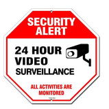 Metal Video Surveillance Sign