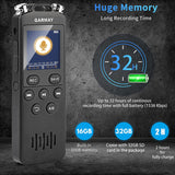 3300+ Hour Recorder with 32 Hour Battery