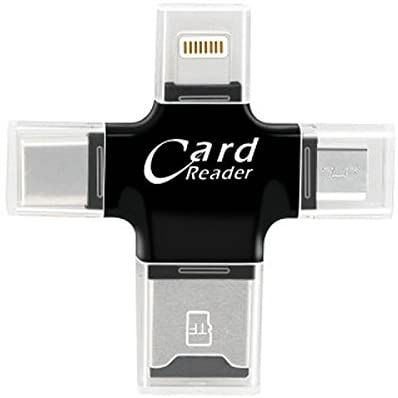 4-In-One Multi-Function Memory Card Reader