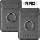 Cell Phone  RFID Wallet & Stand (with keychain holder ring/stand)