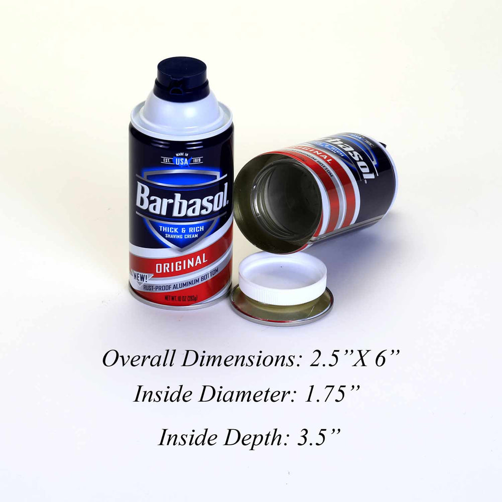 Diversion Safe - Barbasol Shave Cream