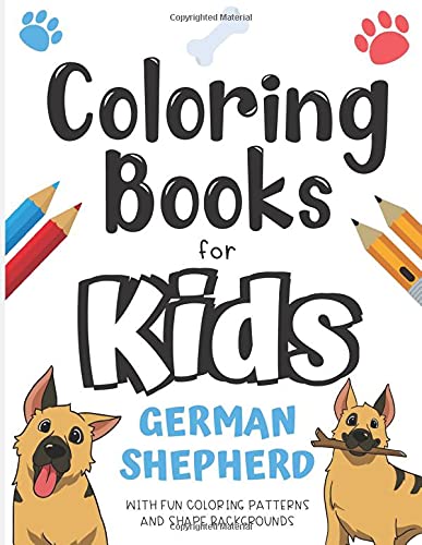 K-9 Coloring Books