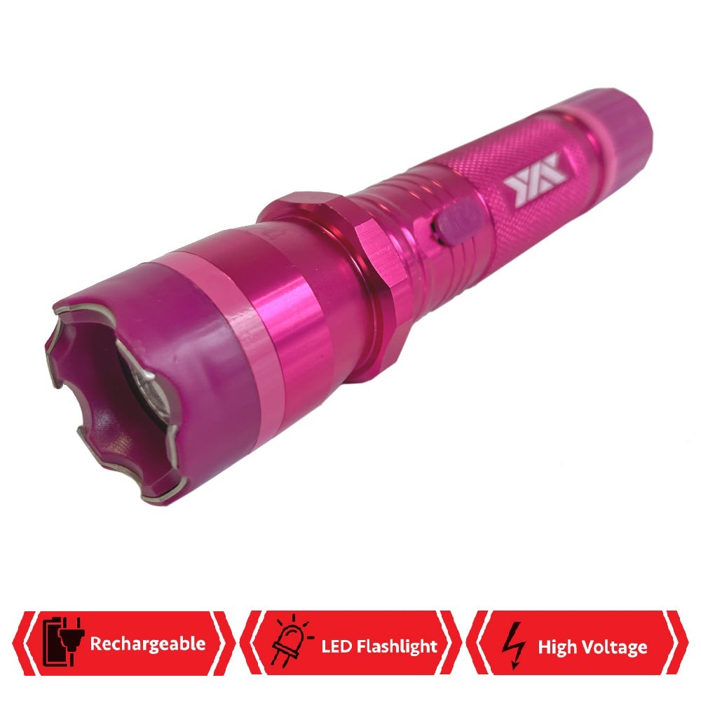 Elite Force Tactical Stun Gun Flashlight - Pink