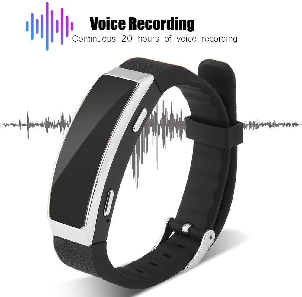 Digital Wristband Voice Recorder [with headset]