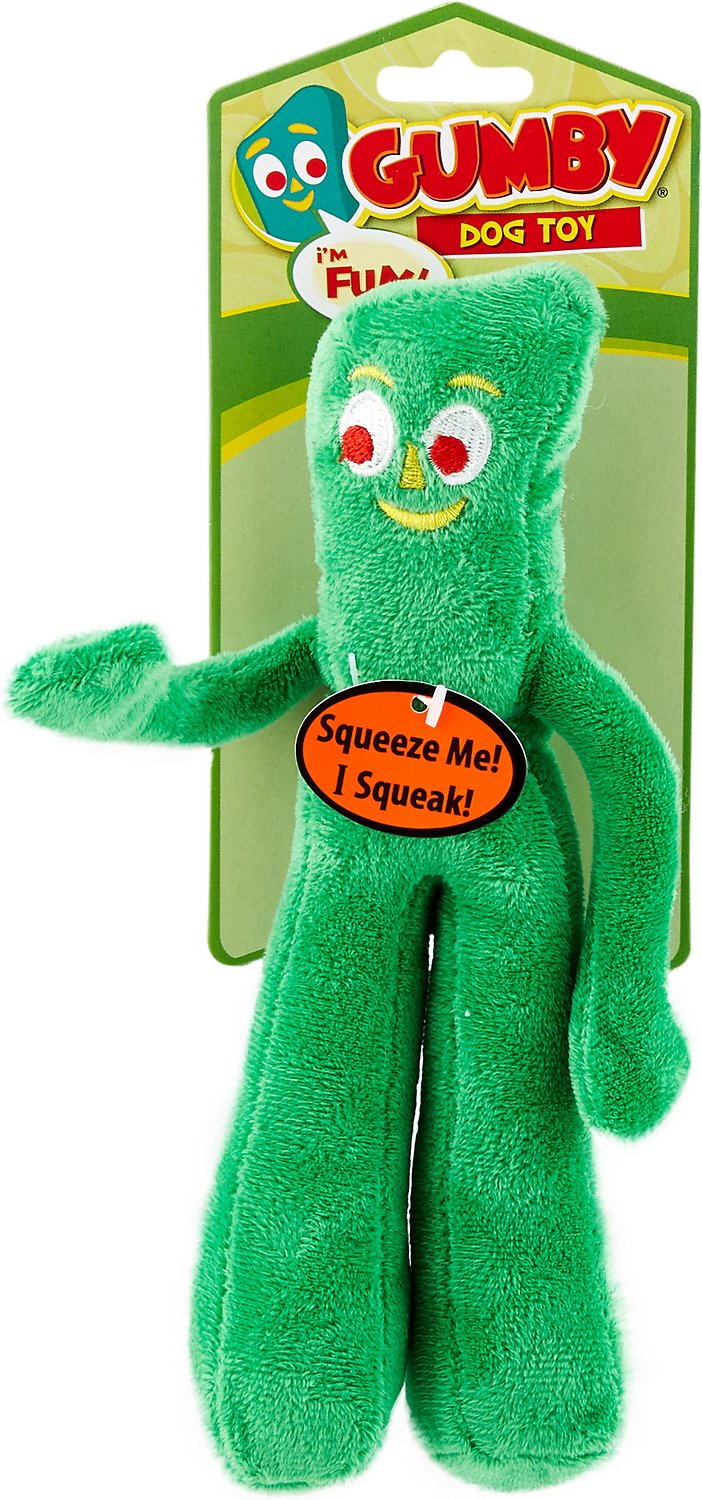 Gumby Stuffed Squeaker Toy