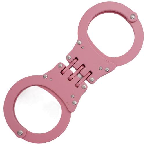Pink Hinged Handcuffs