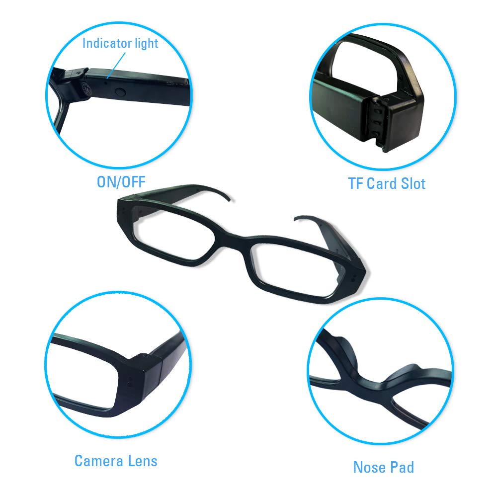 HD Reading Glasses with Recorder / DVR