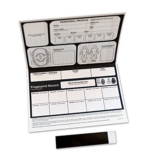 Child ID Fingerprint Kit – Metro Spy Supply HSV