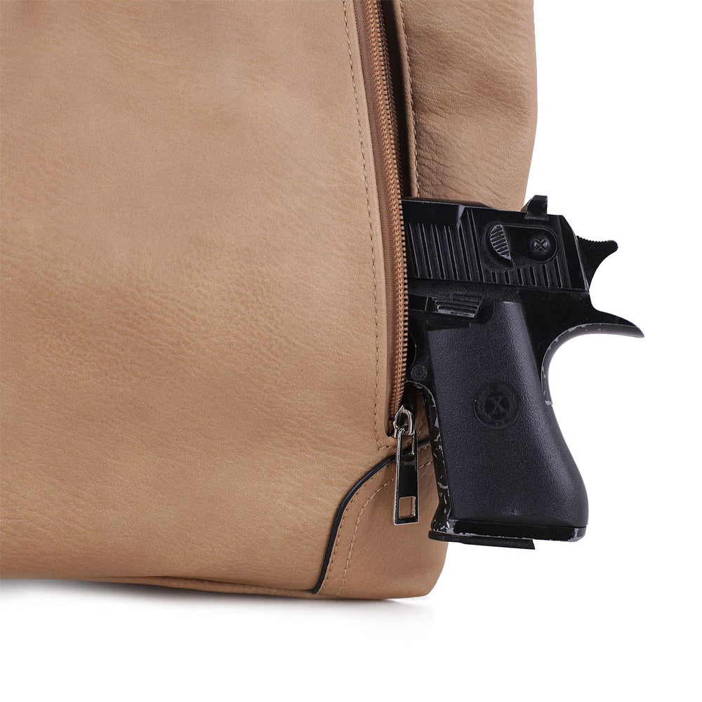 Lydia Concealed Carry Lock and Key Hobo Handbag