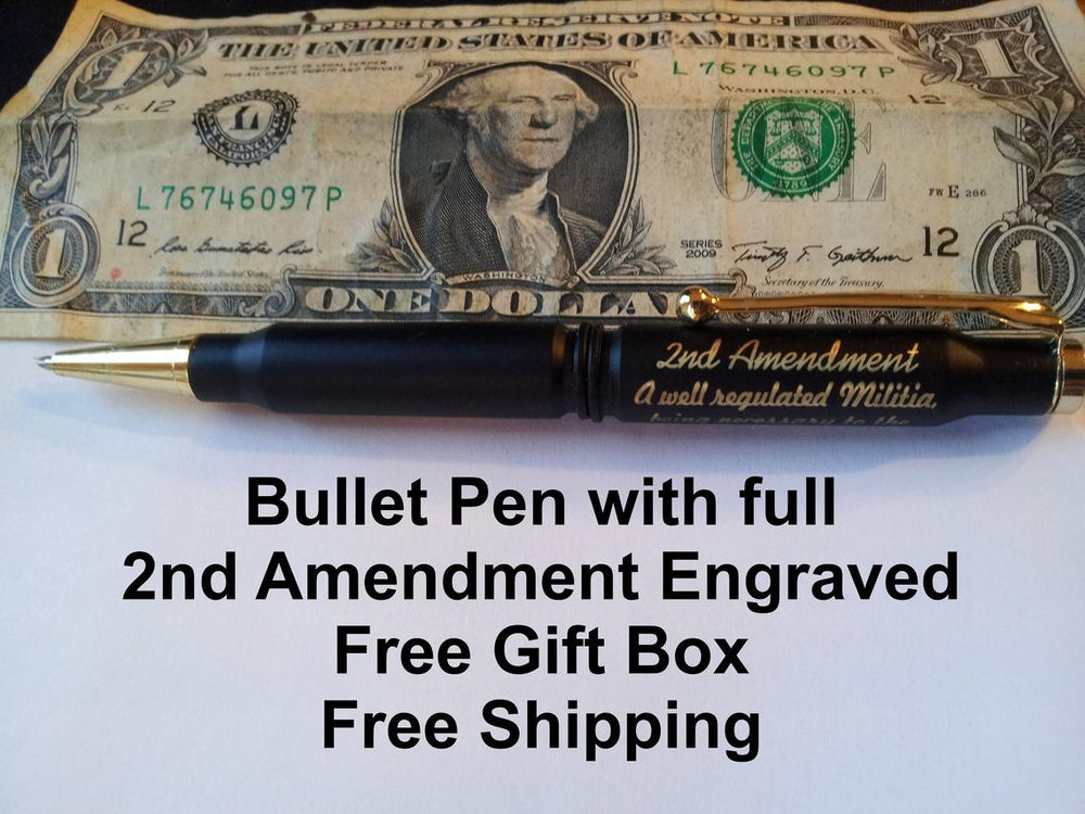 2ND AMENDMENT 308 Caliber Bullet Pen
