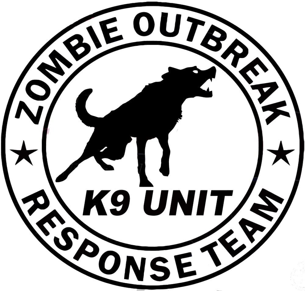 K-9 Zombie Outbreak Response Team Sticker