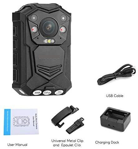 Law Enforcement / Security Body Worn Camera (with historical GPS video tagging)