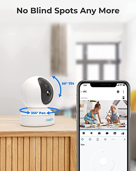 WIFI Indoor Dual Band [2.4 GHz and 5 GHz] Security CAM