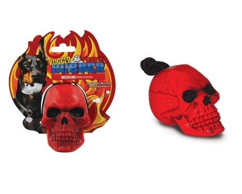 Red Skull - Rugged Dog Toy