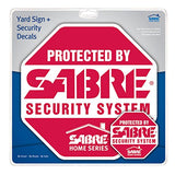 Sabre Security System Sign
