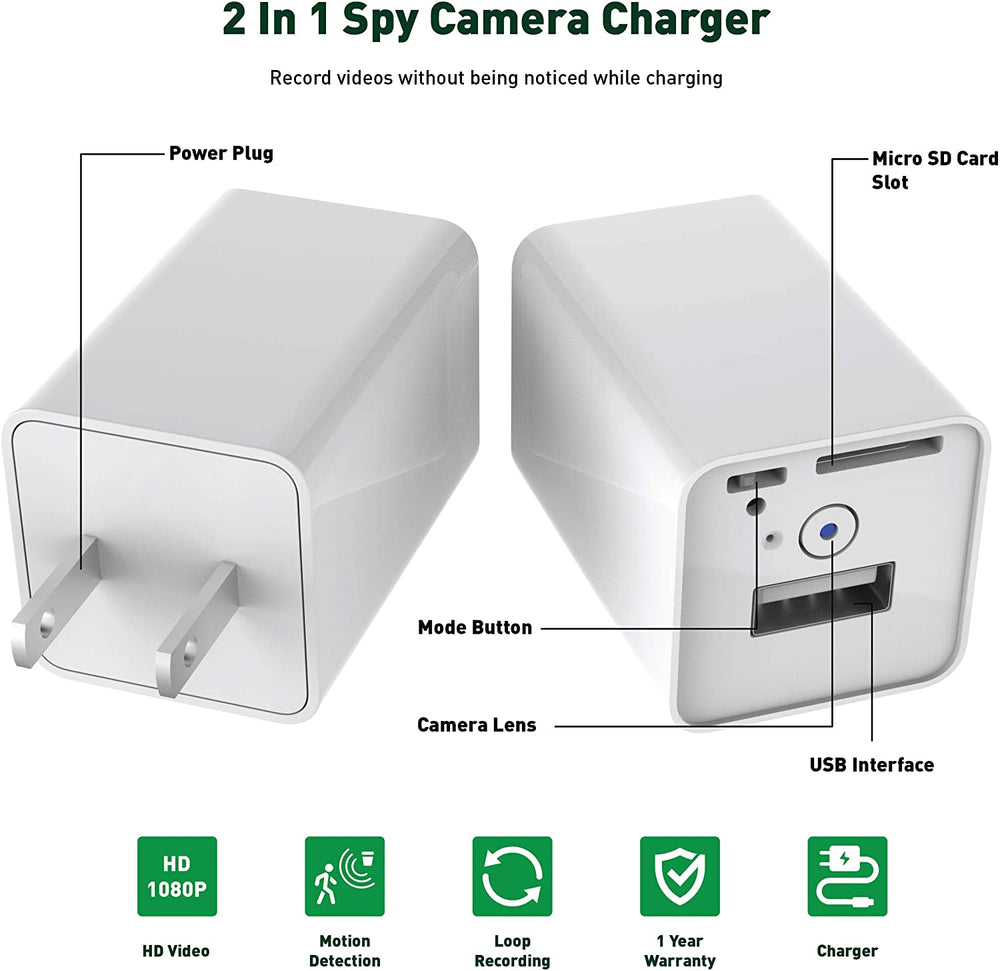 iPhone USB Wall Charger - White